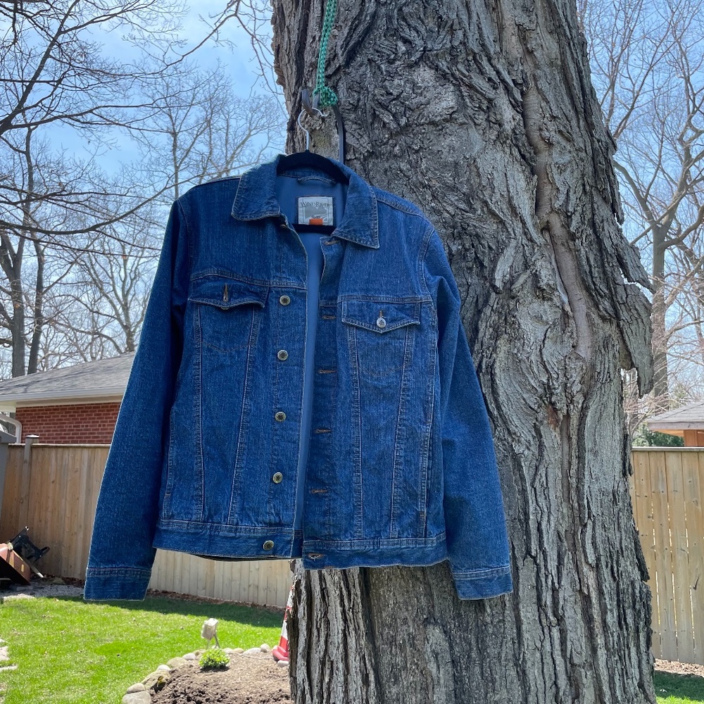 Lined Blue Denim Jacket